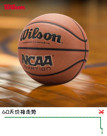 Wilson威尔胜NCAA OVATION高性能皮料筋沟贴皮成人7号篮球【京东专供】