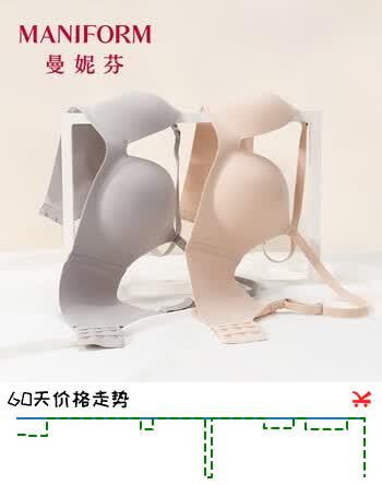 【5折】曼妮芬【2件装】舒适无钢圈文胸掌心杯聚拢舒适胸罩https://u.jd.com/k1LLt7Z----普遍有货 | 下1件最优到手单价：278 -> 【154】