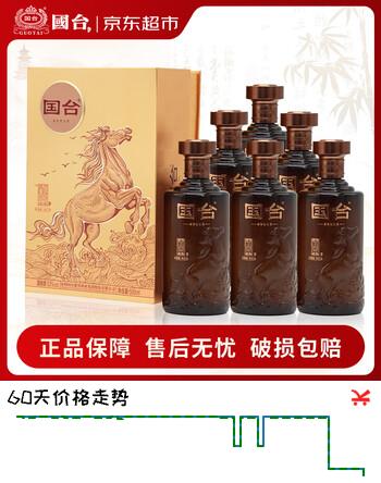 【8折】国台酿会尚品 马年纪念酒 酱香型白酒 53度 500ml6瓶 整箱 升学宴请https://u.jd.com/Ure4NI7----多半有货 | 下1件最优到手单价：1479.06 -> 【1209】