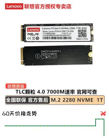 【7折】联想（Lenovo）原装固态硬盘PCI-E4.0 SSD NVMe协议固态存储硬盘升级扩容拯救者1T 4.0固态硬盘2280 全国联保 拯救者Y7000 2019/ 2020/2021款https://u.jd.com/UDMAxzm----普遍有货 | 下1件最优到手单价：1459 -> 【1099】