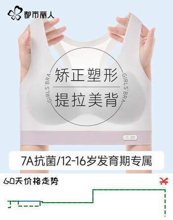 都市丽人儿童内衣女童内衣发育期小学生初中生9-15岁小背心少女内衣文胸女