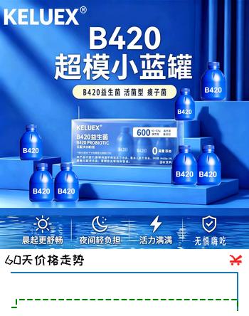 【0折】SKELUEX小蓝瓶B420益生菌即食瘦子菌益生元体重管理 B420小蓝瓶益生菌 10瓶1盒https://u.jd.com/41mnvpS----普遍有货 | 下9件最优到手单价：31.8 -> 【2.84】