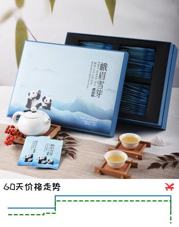 峨眉雪芽高山绿茶160g 2025年新茶茶叶礼盒四川峨眉山茶送礼礼盒装