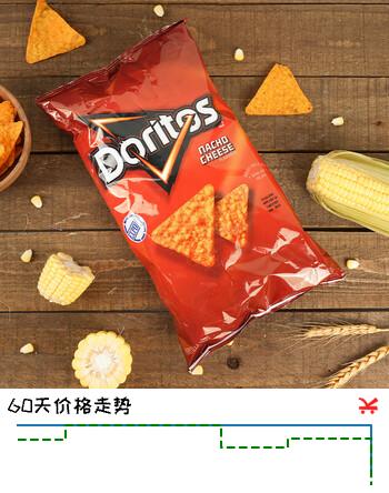 多力多滋（Doritos）玉米片浓郁芝士奶酪味198.4g美国进口薯片休闲百事食品追剧小零食