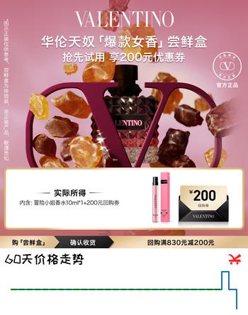 华伦天奴VALENTINO【爆款女香】冒险小姐香水尝鲜盒