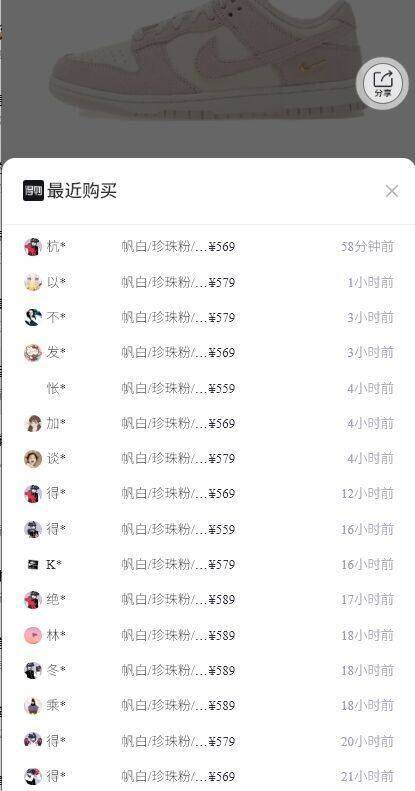 耐克（NIKE）2026年女子WMNS NIKE DUNK LOW运动休闲鞋 IO4244-100 37.5