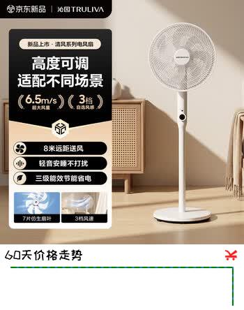 【6折】沁园【高性价比】清风系列落地扇风扇循环电风扇家用一体升降柔风静音净化电风扇 PF-311Dhttps://u.jd.com/9199fzA----普遍有货 | 下1件最优到手单价：139 -> 【89】