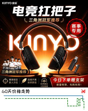 金运电竞耳机【三角洲冠军推荐】头戴式游戏耳机无线电竞耳机电脑耳机2.4G四模 FPS听声辨位吃鸡CSGO