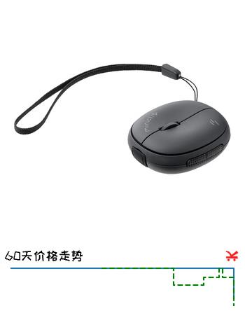 山业（SANWA）迷你袖珍蓝牙静音鼠标 25g轻量型口袋小麻鼠 3通道蓝牙5.2 充电式 出差便携附手绳 5键 1000DPI 黑色