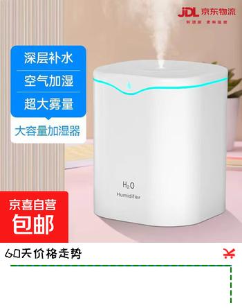 加湿器家用空气加湿器净化器香薰机空调房加湿器usb静音卧室孕妇婴儿喷雾宿舍学生女生礼物 标准款-【单喷+静音大容量+细腻喷雾】-2.2L