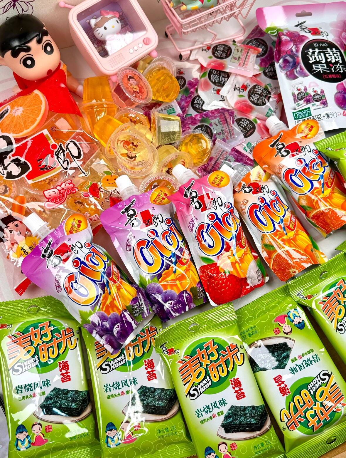 喜之郎美好时光休闲零食组合