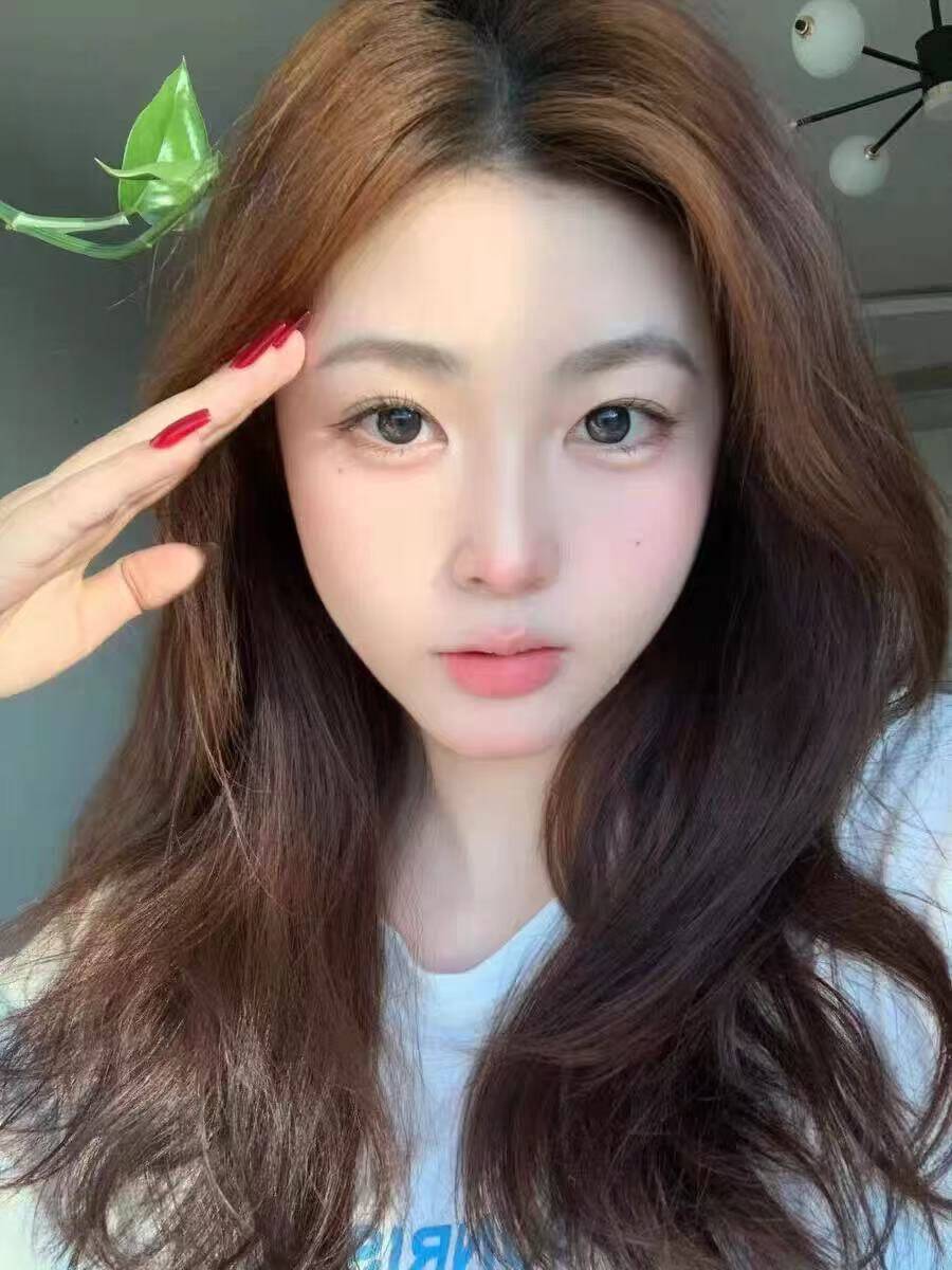 【专享】特惠海昌星眸美瞳半年抛1片装彩色隐形近视眼镜女