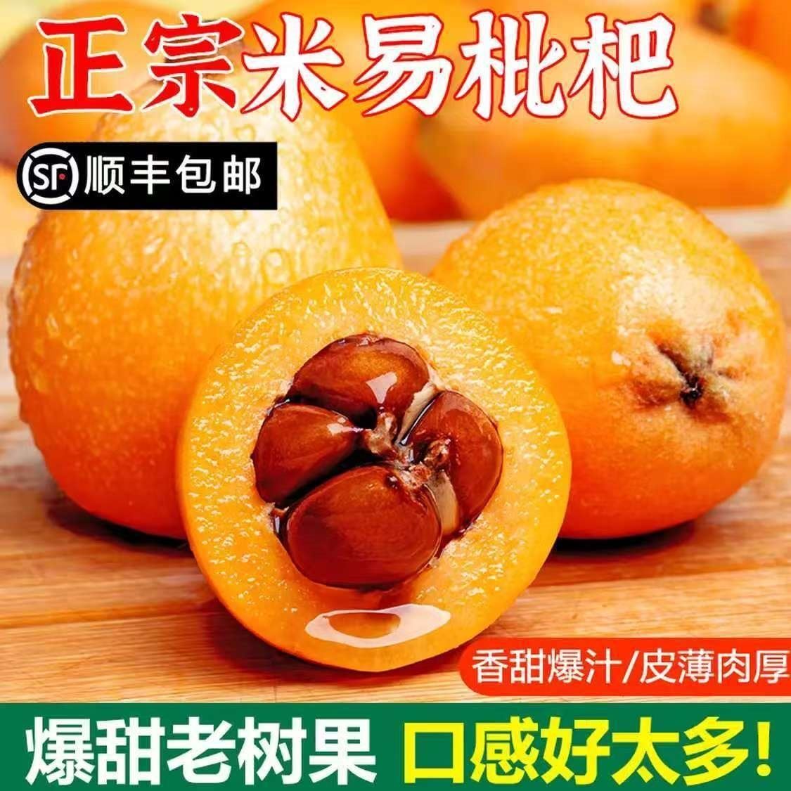 生活＆好管家 四川米易枇杷甜枇杷高山枇杷生鲜当季新鲜水果 米易枇杷 净重3斤(单果30g+)
