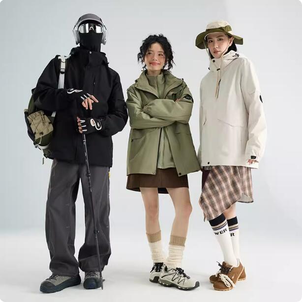 唐狮DESSO秋冬款冲锋衣三合一2025加厚保暖防风防水休闲运动外套