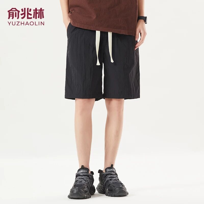 俞兆林休闲宽松防晒五分裤夏季健身情侣裤男士运动裤健身裤跨境