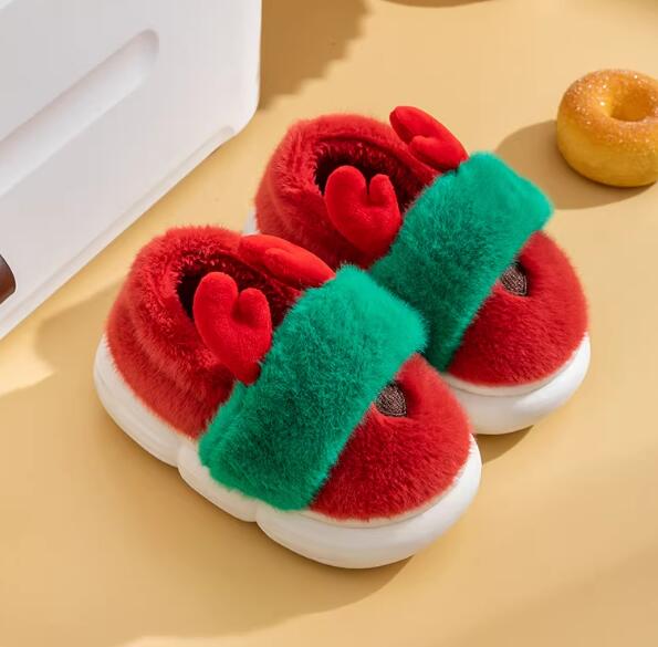 秀才胡同儿童家居棉拖鞋棉鞋冬季