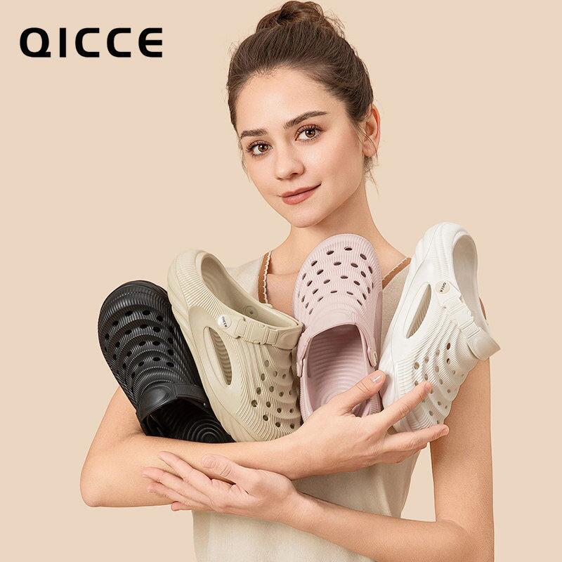 轻臣朔风包头洞洞鞋夏季防滑沙滩