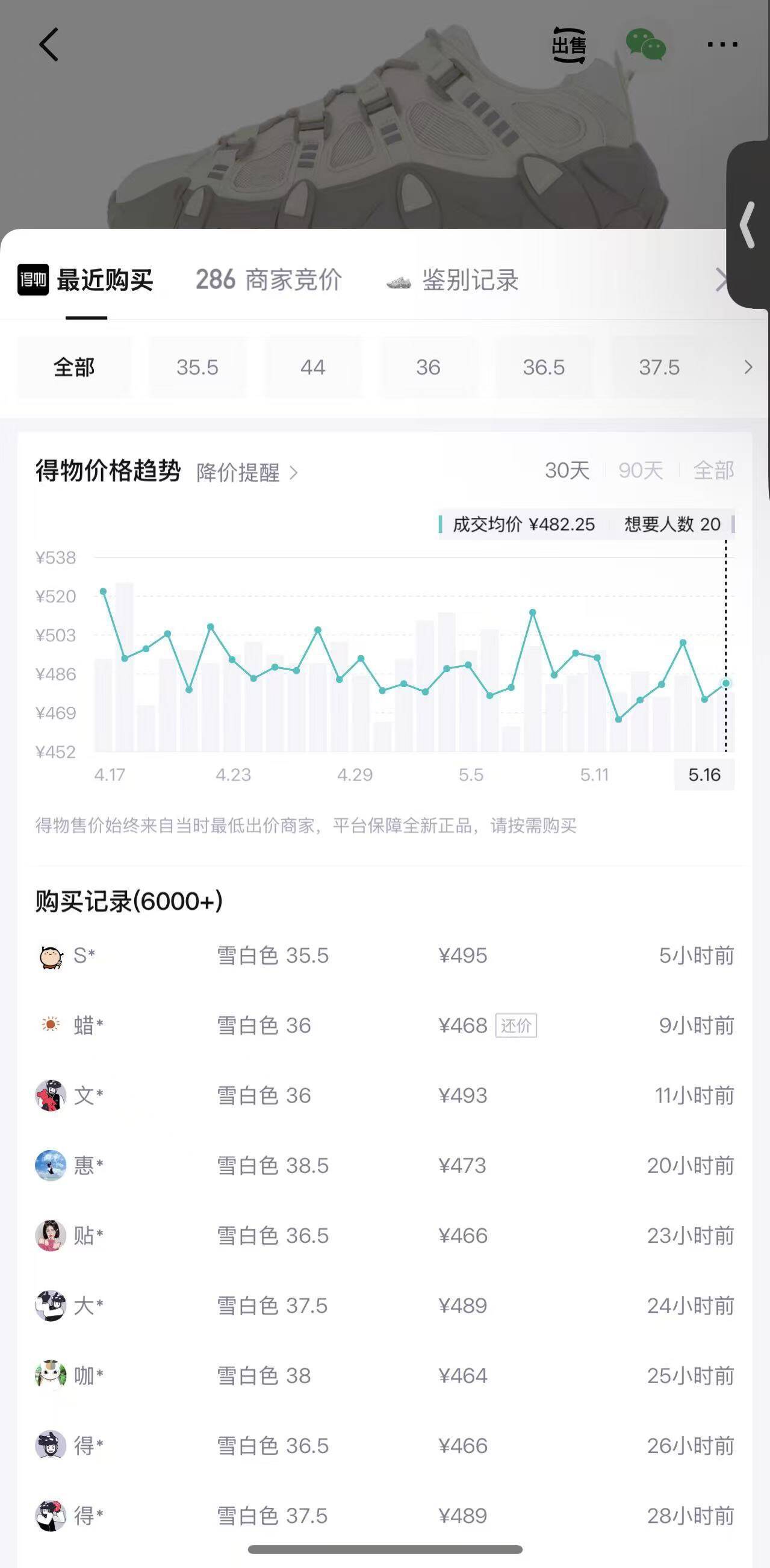 FILA FUSION斐乐潮牌女鞋户外徒步登山鞋休闲鞋老爹鞋运动鞋轻便 雪白-SW 37.5