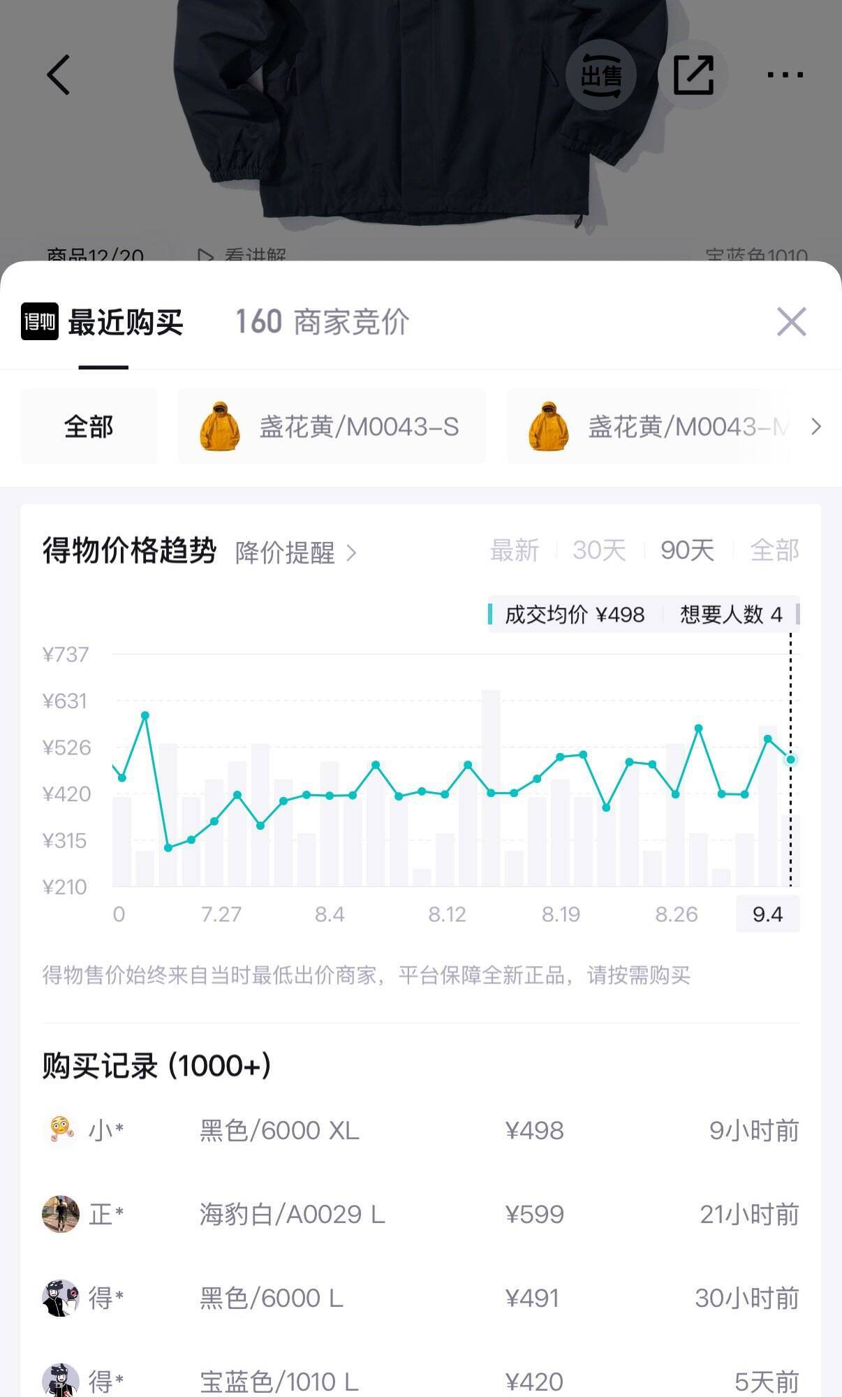 1狼爪夹克外套货号5020894到手398锝物499https://u.jd.com/xDbERKq  2狼爪三合一羽绒冲锋衣货号A65468到手1298得物1456https://u.jd.com/xObNiBw  