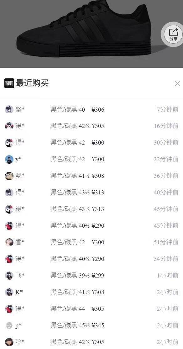 阿迪达斯轻运动DAILY男女板鞋