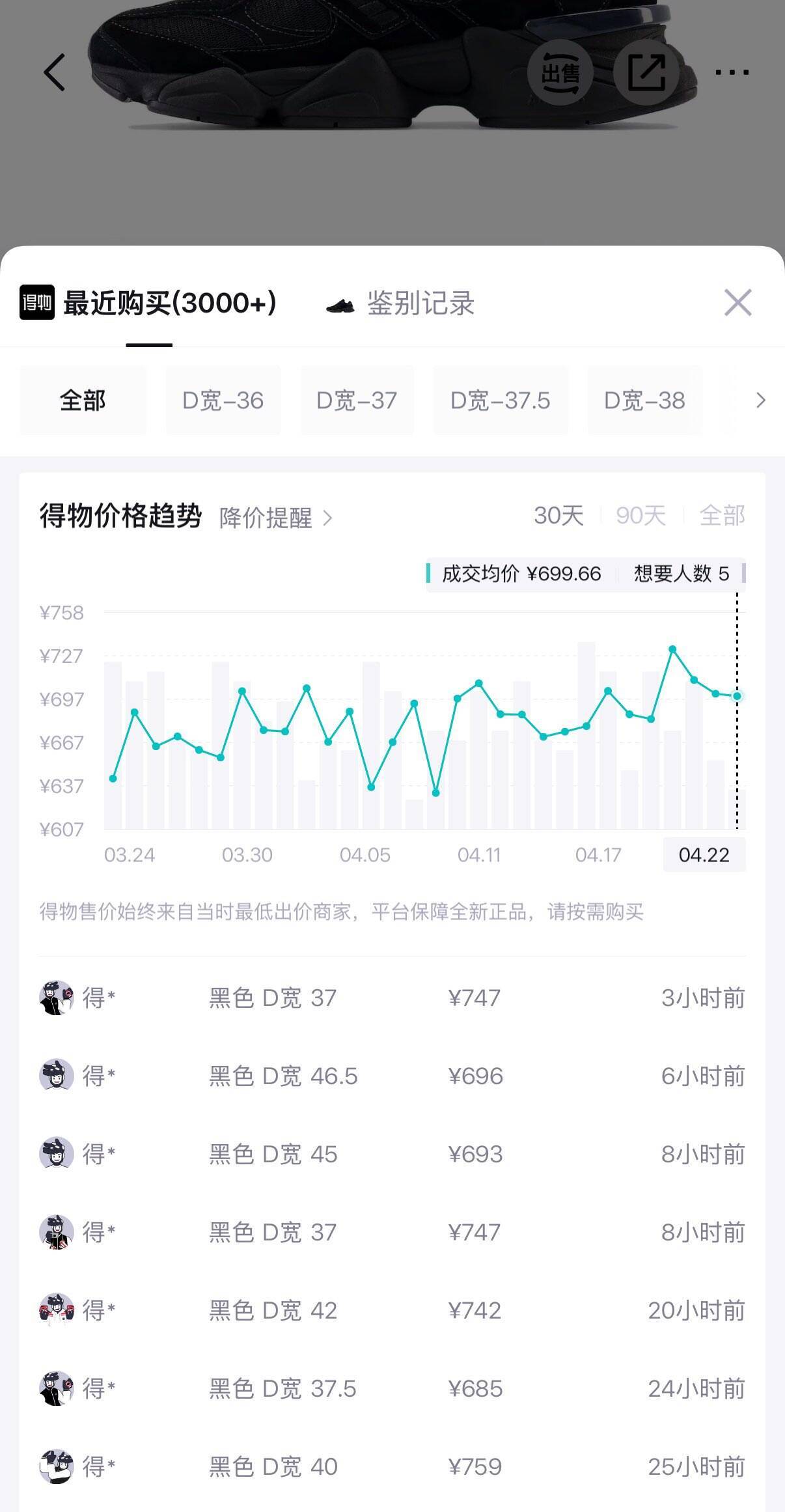 NEW BALANCE NB9060官方老爹鞋男鞋女鞋厚底复古百搭软底网面透气休闲运动鞋 黑色 U9060BPM 44 (脚长28cm)
