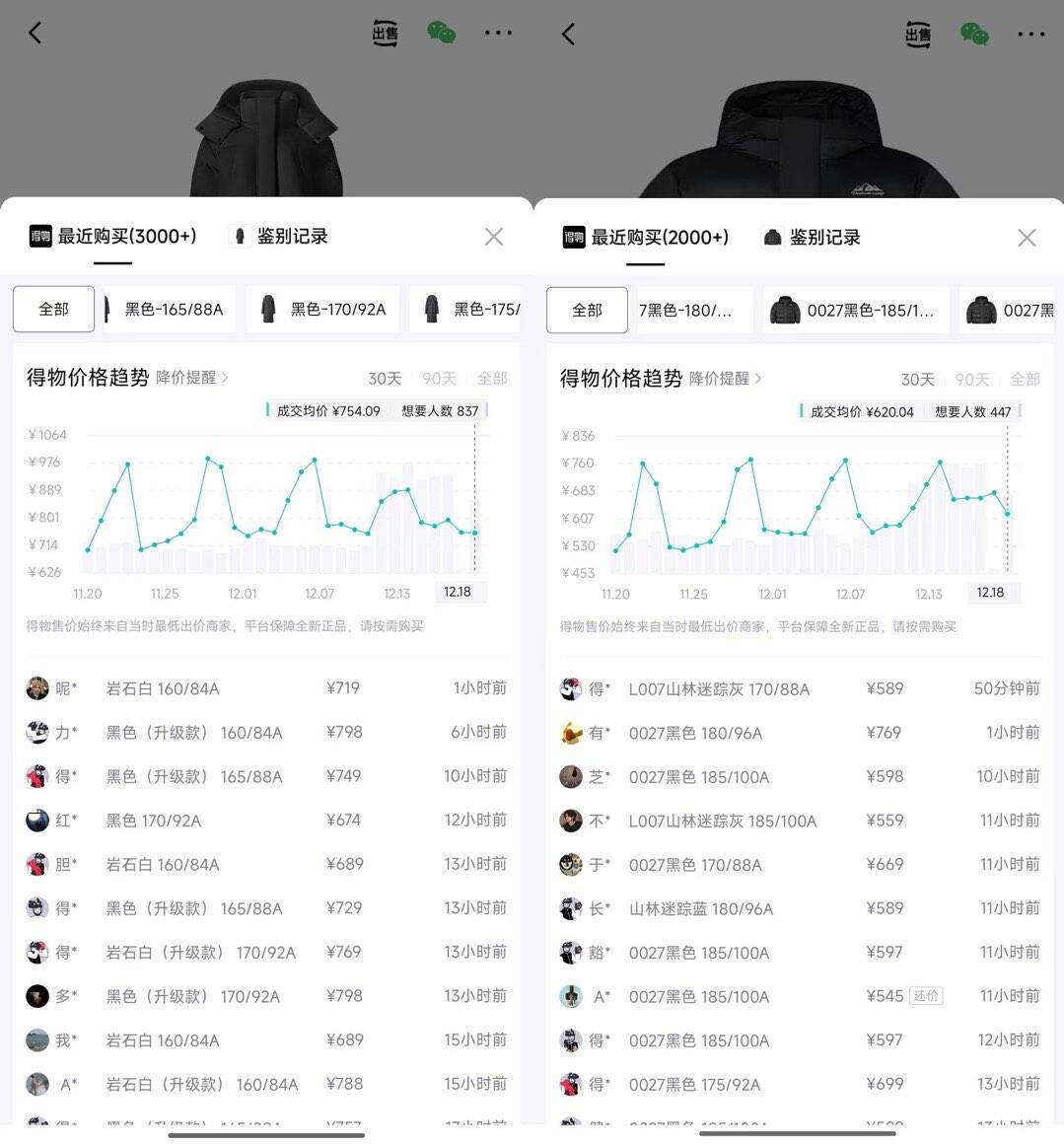 坦博尔长款羽绒服女过膝可脱卸帽冬天保暖加厚外套TBF550836T 黑色 XS (155)