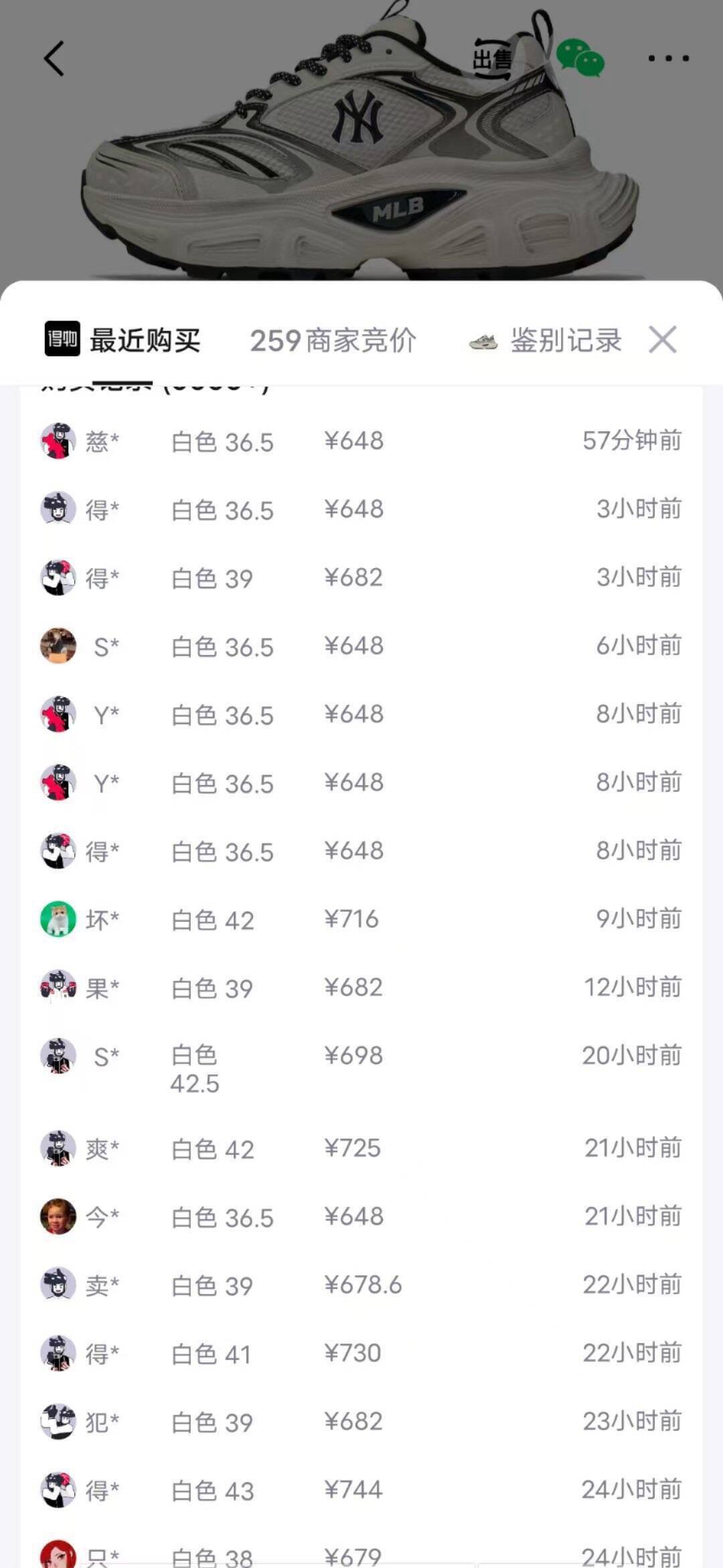 MLB男女同款休闲鞋复古厚底老爹鞋基础系列运动鞋
