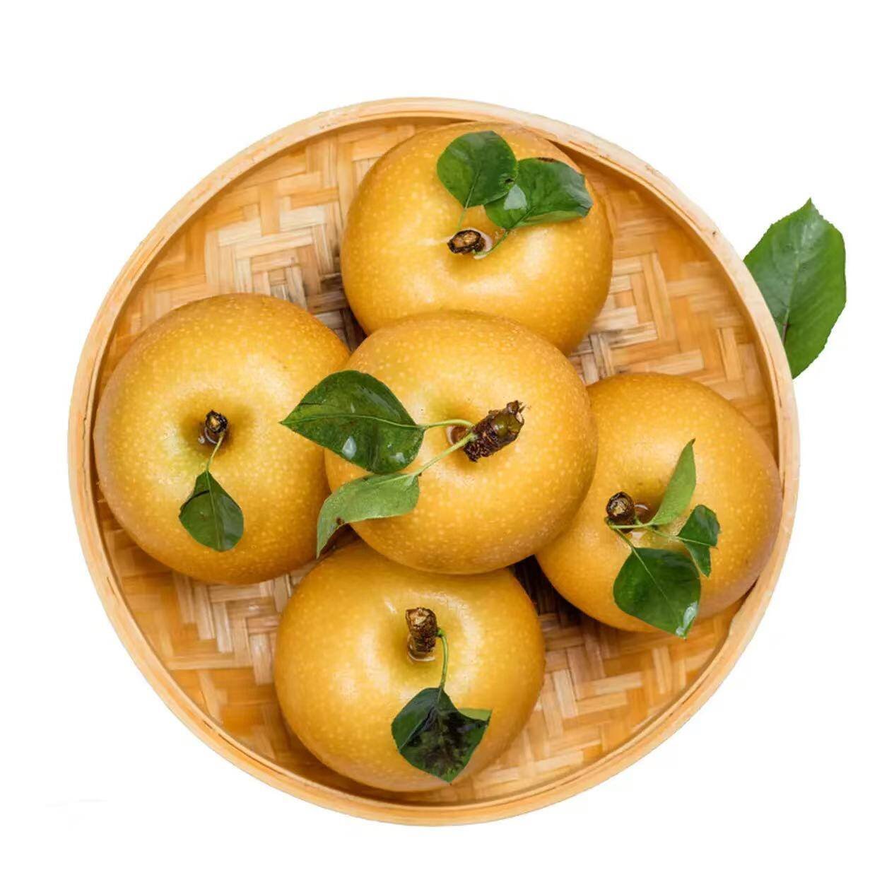 青青大地秋月梨山东莱阳正宗秋月冰糖梨 产地直发净重4斤 新鲜水果  秋月梨4斤精品实惠装